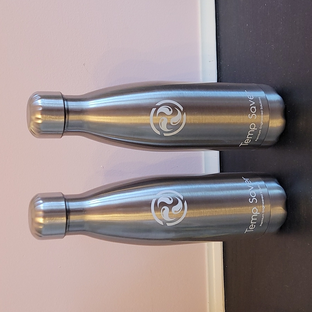 💥HUGE DEAL💥 TEMP SAVER insulated stainless steel waterbottles set of 2